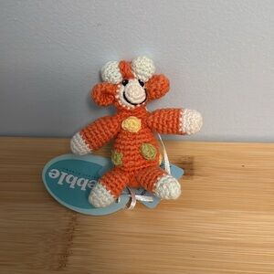 Pebble Child Fair Trade Giraffe Handmade Christmas Ornament or Nursery Decor